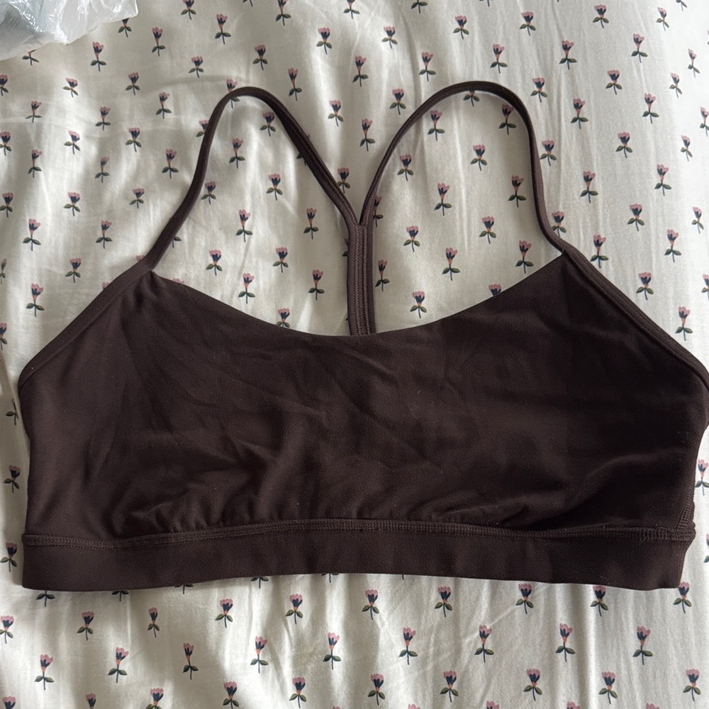 Lululemon Flow Y Bra C/D Espresso